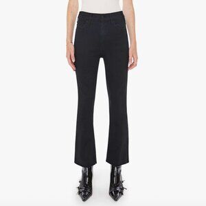 MOTHER - The Hustler High Waist Ankle Fray Jeans - "Not Guilty" - Size 30